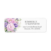 Lila Lavendel-Frühling Rosa Blumenzehen (Vorne)