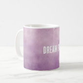 Lila Lavendel Kaffeetasse (Vorderseite Links)