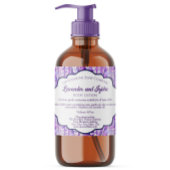 Lila Lavendel-Kosmetik-Seifenverpackungslabel