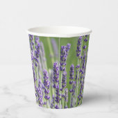Lila Lavendel Pappbecher (Rechts)