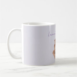 Lila Lavendel Pistazien Grün Schokolade Kaffeetasse