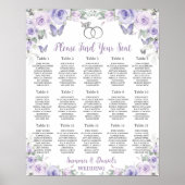 Lila Lavendel Poster (Vorne)