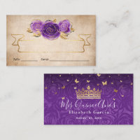Lila Lavendel Rose Goldkrone Elegante Escort