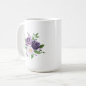 Lila, Lavendel, Rosenmutter im Raum Kaffeetasse (Vorderseite Links)