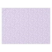 Lila Lavendel Trees Winterweihnachtskuchen Tischdecke (Vorderseite (Horizontal))