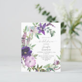 Lila Lavendel-Violet-Brautparty (Stehend Vorderseite)