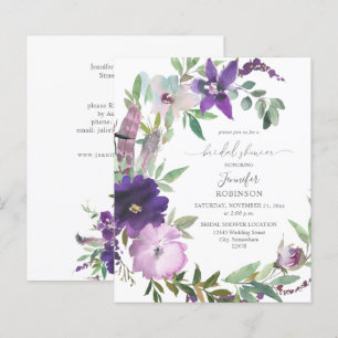 Lila Lavendel-Violet-Brautparty