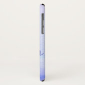 Lila Lavendel Wasserfarbe Niedlich erster Name Case-Mate iPhone Hülle (Hinten/Links)