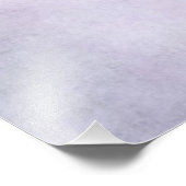 Lila Lavendel Wasserfarbe Personalisiert Hintergru Fotodruck (Ecke)