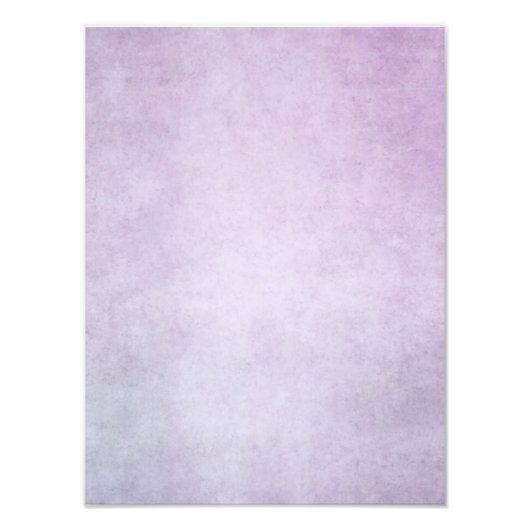 Lila Lavendel Wasserfarbe Personalisiert Hintergru Fotodruck (Vorne)