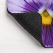 lila Lavendelb7 Pansy Mousepad (Ecke)
