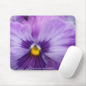 lila Lavendelb7 Pansy Mousepad (Mit Mouse)