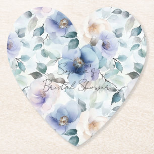 Lila Lavendelcreme-Blume Untersetzer