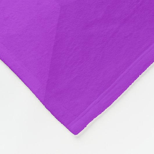 Lila Lavendelgefälle geometrisches Messmuster Fleecedecke (Ecke)