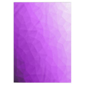 Lila Lavendelgefälle geometrisches Messmuster Tischdecke (Vorderseite)