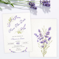 Lila Lavendelhochzeit