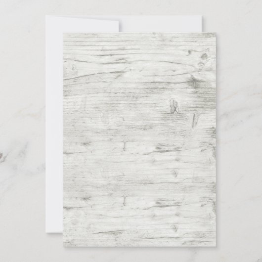 Lila Lavendelholz Rustikales Brautparty Einladung (Rückseite)