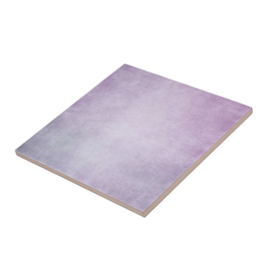 Lila Lavendelwatercolor-personalisierter Fliese (Seite)