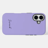 Lila Lavender Ästhetik Lilac Case-Mate iPhone Hülle (Rückseite (Horizontal))