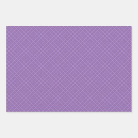 LILA & LAVENDER EASTER CROSSES WASSERFARBE BLUME GESCHENKPAPIER SET (Vorderseite 2)