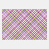 LILA & LAVENDER EASTER CROSSES WASSERFARBE BLUME GESCHENKPAPIER SET (Vorderseite 3)