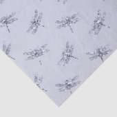 Lila Lavender Glitzer Dragonflies Seidenpapier (Detail)