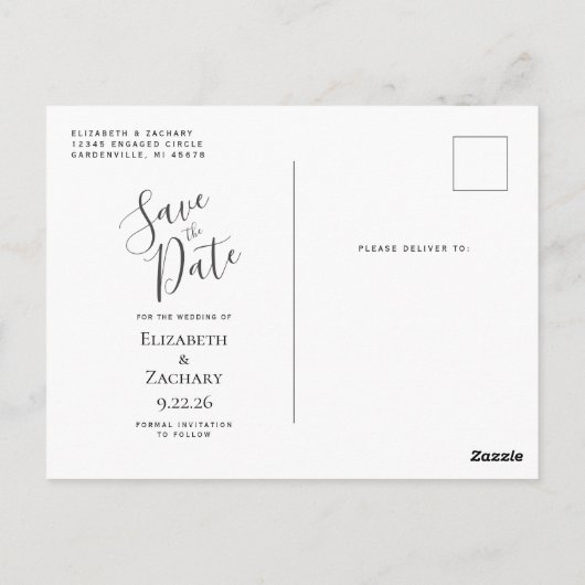 Lila Lavender Grau Silver Glitzer Postkarte (Rückseite)