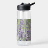 Lila Lavender Herb Floral Trinkflasche (Links)