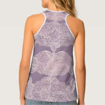 Lila Lavender Lace AI Art