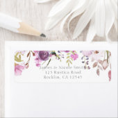 Lila Lavender Lilac Watercolor Blumenzehen (Insitu)