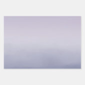 Lila Lavender Ombre Glitzer Sparkasse Geschenkpapier Set (Vorderseite 2)