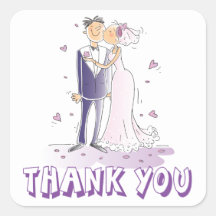 Lila Lavender Vielen Dank, dass Sie Brautgroom Hoc