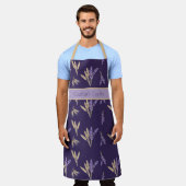 Lila Lavender & Wheat Schürze (Getragen)