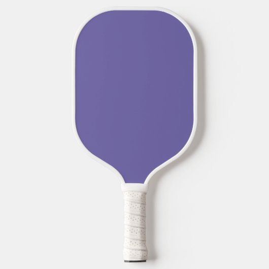 Lila Leaf-Monogramm-Paddel Pickleball Schläger (Vorderseite)