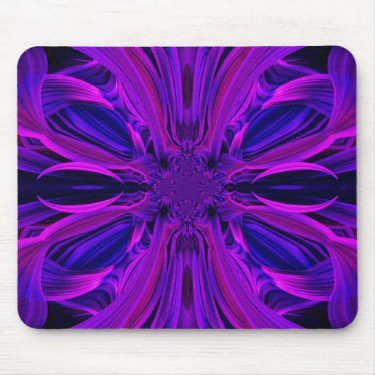 Lila Leaf Mousepad (Vorne)