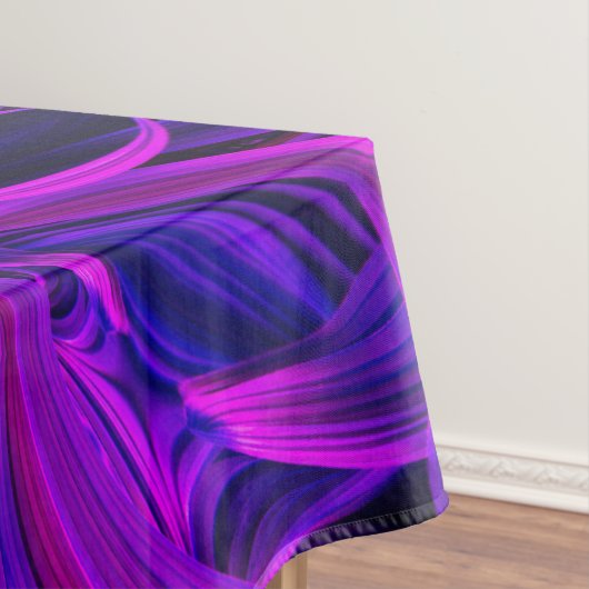 Lila Leaf-Tischtuch Tischdecke (Beispiel)