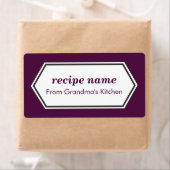 Lila Lebensmittel (Insitu)