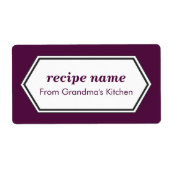 Lila Lebensmittel (Vorne)