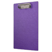 Lila Leder Klemmbrett (Links)