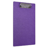 Lila Leder Klemmbrett (Rechts)