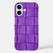 Lila Ledergitter Case-Mate iPhone Hülle (Rückseite)