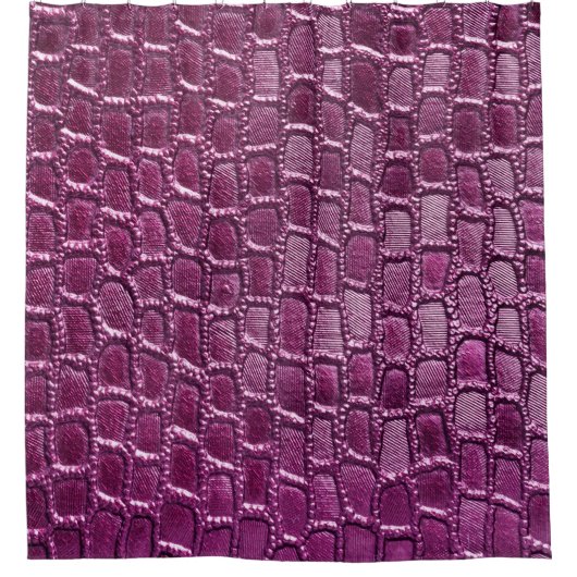 Lila Lederstruktur Duschvorhang (Vorderseite)