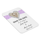 Lila Leerstelle speichern Magnet (Rechte Seite)