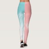 Lila Leggings (Rückseite)