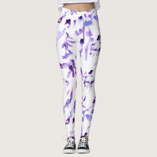 Lila Leggings (Vorderseite)
