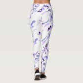Lila Leggings (Rückseite)