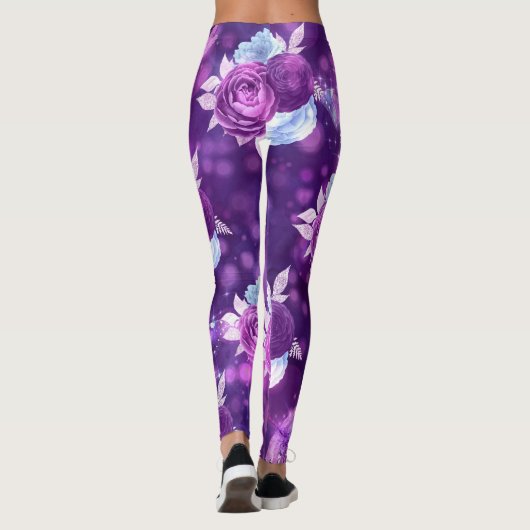 Lila Leggings (Rückseite)
