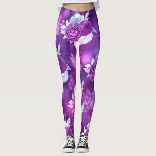 Lila Leggings (Vorderseite)