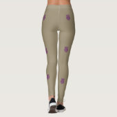 Lila Leggings (Rückseite)