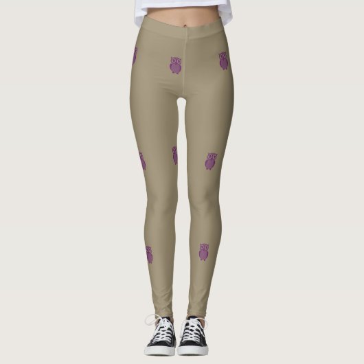 Lila Leggings (Vorderseite)